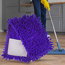 Запасна змінна насадка для швабри мікрофібра Feniks Фіолетовий