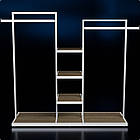 Стійка "BIPARTITE". Рейл торговий для одягу для дому та бутіка., фото 2