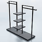 Стійка "BIPARTITE". Рейл торговий для одягу для дому та бутіка., фото 4