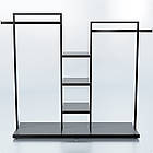 Стійка "BIPARTITE". Рейл торговий для одягу для дому та бутіка., фото 2