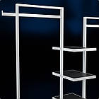 Стійка "BIPARTITE". Рейл торговий для одягу для дому та бутіка., фото 3