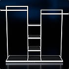 Стійка "BIPARTITE". Рейл торговий для одягу для дому та бутіка., фото 2