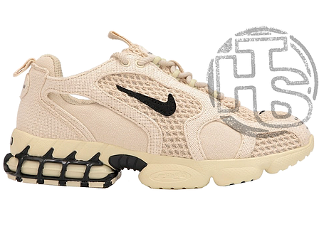 Чоловічі кросівки Найк Nike Air Zoom Spiridon Cage 2 Stussy Fossil CQ5486-200, фото 1