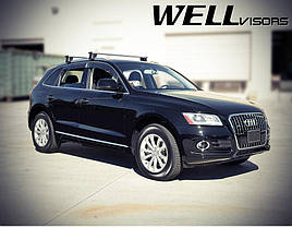 Дефлектори вікон к-т 4 шт Premium серія Audi Q5 2009 - 2017 Wellvisors 3-847AU001