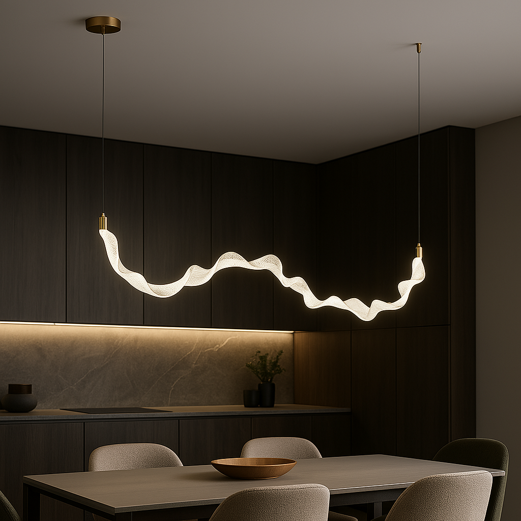 Люстра для барної стійки Levistella 28W до 8 м² колір Бронзовий LVS5034, фото 1