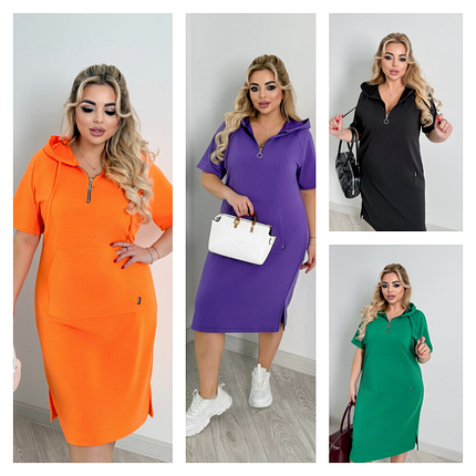 Спортивна літня сукня батал, фото 1