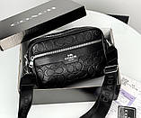 Жіноча брендова сумка crossbody Coach (1376-5), фото 2