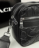 Жіноча брендова сумка crossbody Coach (1376-5), фото 4