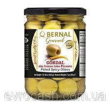 Оливки Bernal Gournet гігант без кісточки  пікантні 436 гр, фото 1