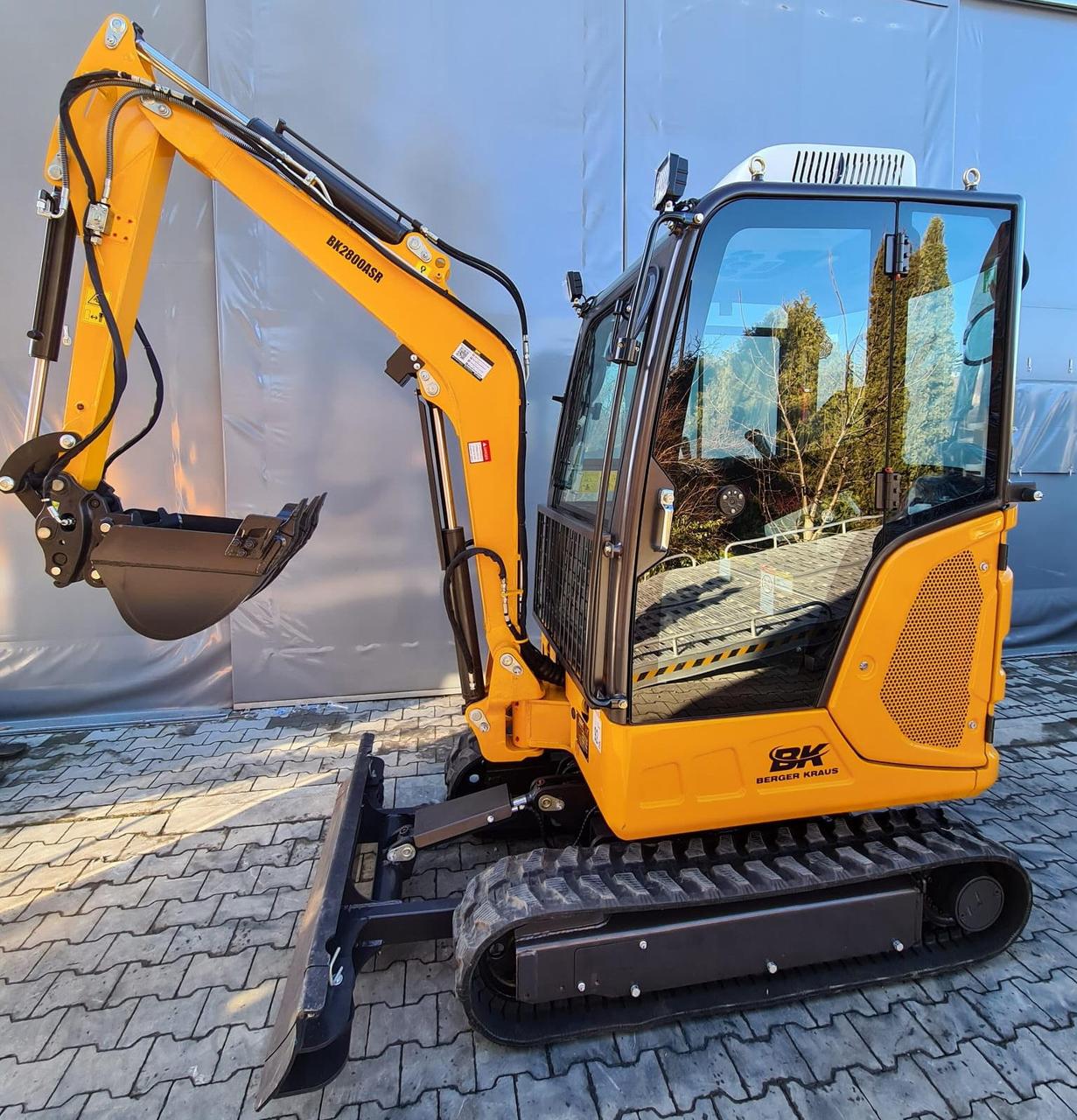 Екскаватор Berger Kraus BK2800ASR з кабіною KUBOTA