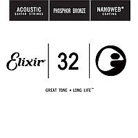 Струна Elixir 14132 Acoustic Nanoweb Phosphor Bronze .032