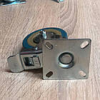 Ролик D-75 меблевий посилений з гальмом, фото 5