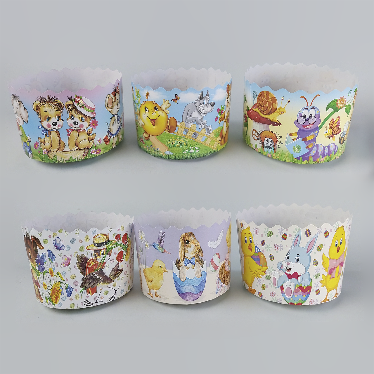 Паперові форми для Паски Ø130х85 мм. Упаковка 50 шт. (на 400-500 г) Великодня, Крафінів, Панеттоне Казкова, фото 1