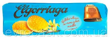 Печиво Elgorriaga з ванільною начинкою 500 гр 15 шт ящ, фото 1