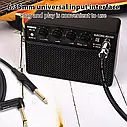 Комбопідсилювач портативний для електрогітари Kokko KG-10, Bluetooth, 10 ват, фото 6