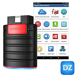 Мультимарочний автосканер Kingbolen Ediag + Diagzone 2 роки оновлень (легкові, вантажні та електро)