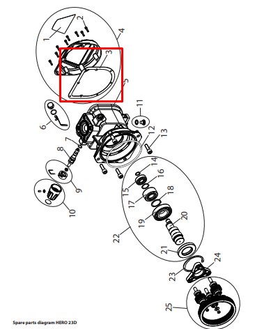 Прокладка на Wagner SF 23 Pro, фото 1