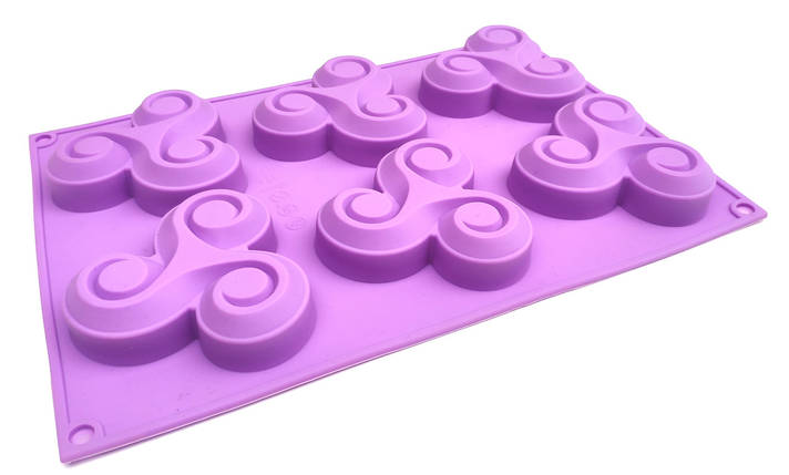 Харчова силіконова форма спиннер, фото 1