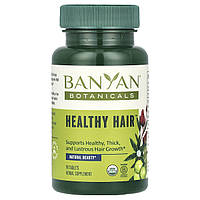 Banyan Botanicals, Здоровые волосы, 90 таблеток