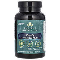 Ancient Nutrition, ферментований мультивітамін для чоловіків, 60 капсул