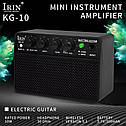 Комбопідсилювач портативний для електрогітари IRIN KG-10, Bluetooth, 10 ват, фото 10