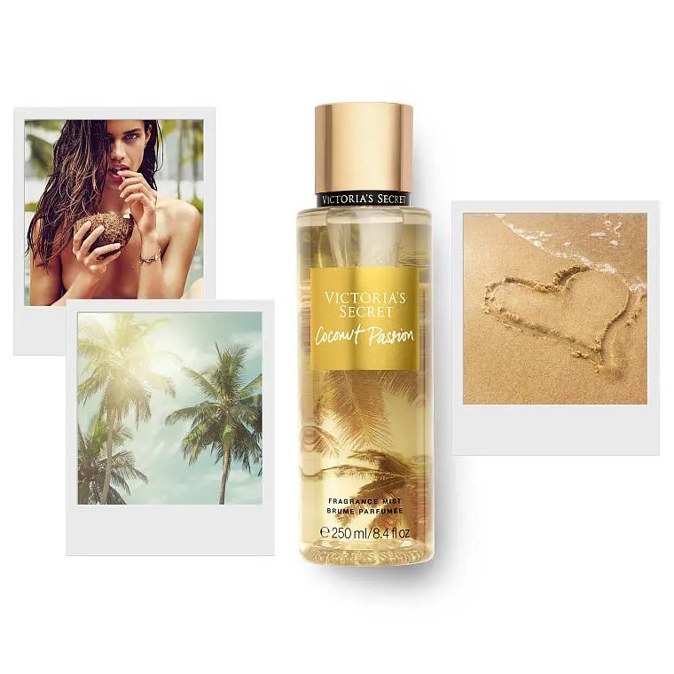 Парфумований спрей для тіла Victoria Secret Coconut Passion 250 ZB-527 мл, original
