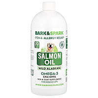 Bark&Spark, Salmon Oil, For Dogs & Cats, 32 fl oz (946 ml)