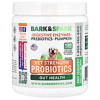 Bark&Spark, Vet Strength Probiotics, For Dogs, Bacon, 120 Soft Chews, 10.1 oz (288 g)