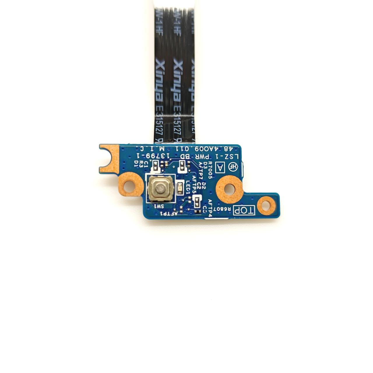 Доп. плата з кнопкою вмикання для ноутбука Lenovo Thinkpad T550 T560 P50S W550S (00JT432) "Б/У"