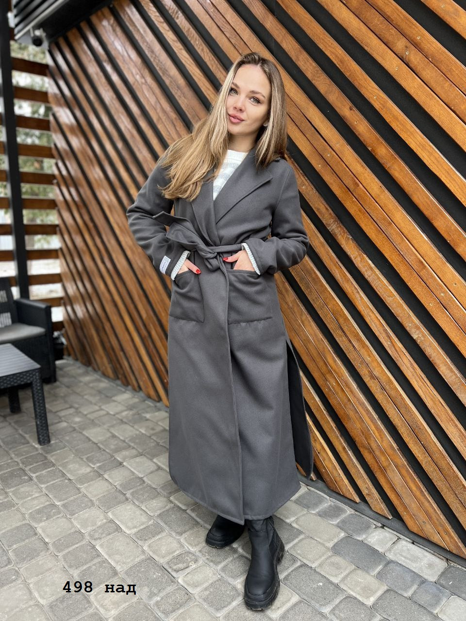 Тренч з кашеміру 498 над, фото 1