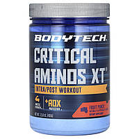 BodyTech, Critical Aminos XT, фруктовий пунш під час і після тренування, 450 г (15,9 унції)