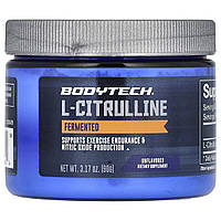 BodyTech, L-цитрулін, ферментований, без смакових добавок, 90 г (3,17 унції)