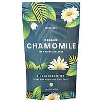 Cederberg Tea Co, органічна ромашка, без кофеїну, 100 натуральних чайних пакетиків, 150 г (5,29 унції)