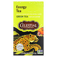 Celestial Seasonings, Energy Tea, зелений чай, 12 чайних пакетиків по 23 г (0,8 унції).