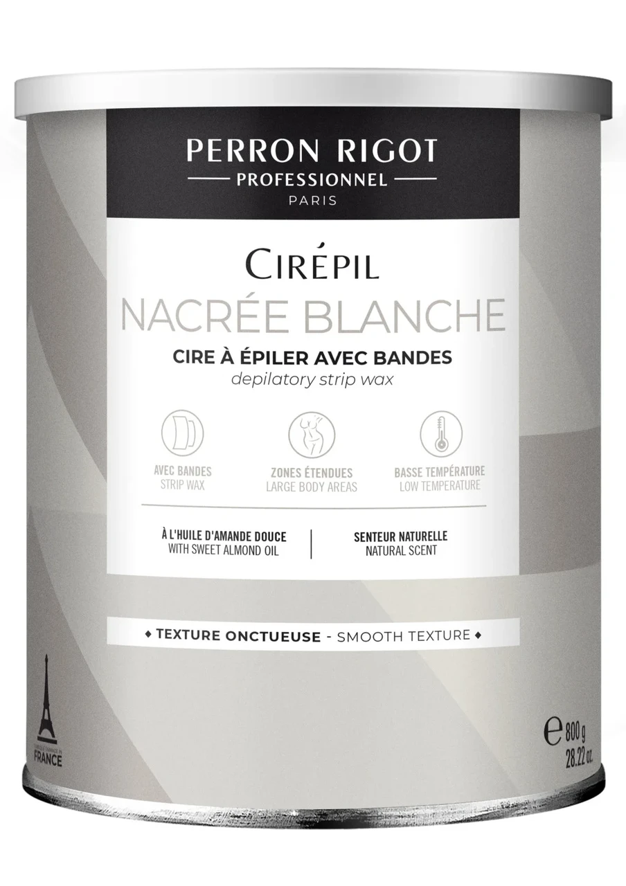 Віск для депіляції Cirepil Nacrée Blanche (Білий перламутр) 800 мл.