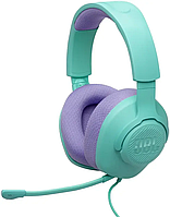 Навушники ігрові JBL QUANTUM 100M2 (JBLQTUM100M2CYN) м'ятні (Cyan)