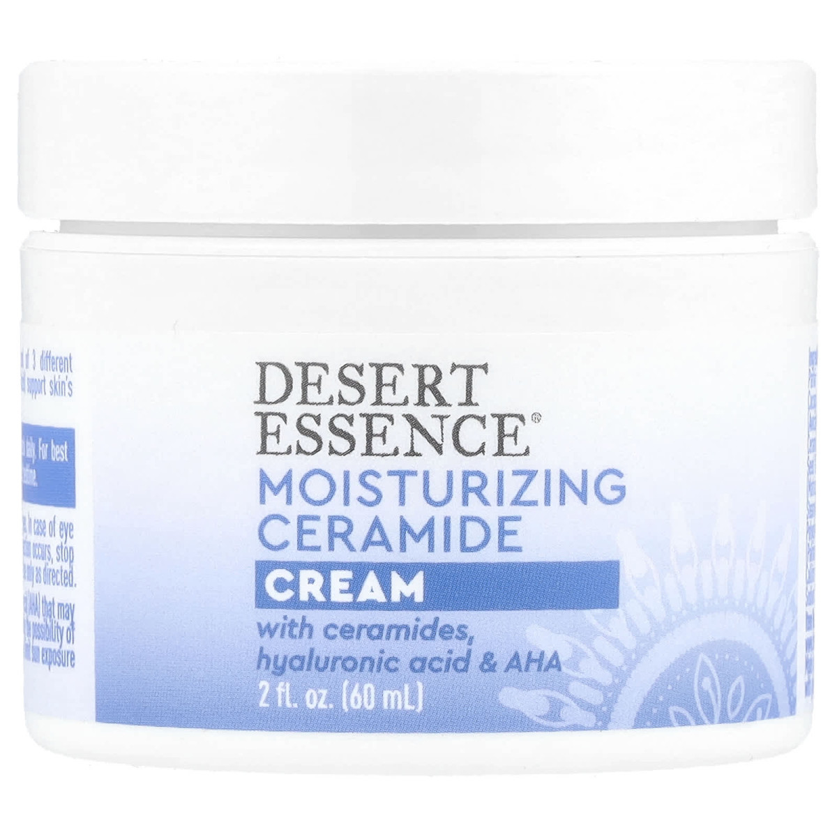 Desert Essence, зволожувальний крем із керамідами, 60 мл (2 рідк. унції)