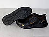 Кросівки чоловічі шкіряні класичні весна осінь чорні, фото 6