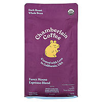 Chamberlain Coffee, Fancy Mouse, суміш для еспресо, цілі зерна, темне обсмажування, 340 г (12 унцій)
