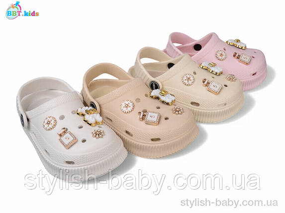 Дитяча колекція літнього взуття. Дитячі крокси 2025 бренда BBT kids оптом (рр. з 24 по 29), фото 1