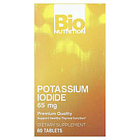 Bio Nutrition, йодид калію, 65 мг, 60 таблеток