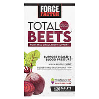 Force Factor, Total Beets, ефективна підтримка кровообігу, 120 таблеток