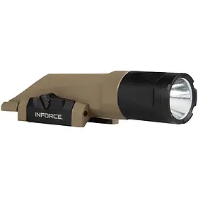 Ліхтар збройовий InForce WMLx Gen3 WeaponLight, Світло: Біле, 1100 lumens, Колір: DE, IF71012DE