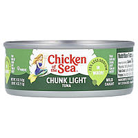 Chicken of the Sea, Світлий шматочок тунця у воді, 142 г (5 унцій)