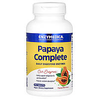 Enzymedica, Papaya Complete, папая, м’ята, 240 таблеток