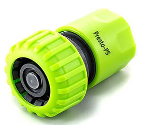 Конектор Presto-PS для шланга 3/4 дюйма з аквастопом, в упаковці - 25 шт. (5820G)