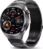 Протиударний, спортивний смарт годинник nfc Водонепроникний Smart Watch з металевим ремінцем+1 каучуковий