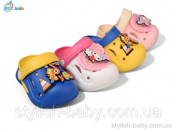 Дитяча колекція літнього взуття. Дитячі крокси 2025 бренда BBT kids оптом (рр. с 18 по 23), фото 1