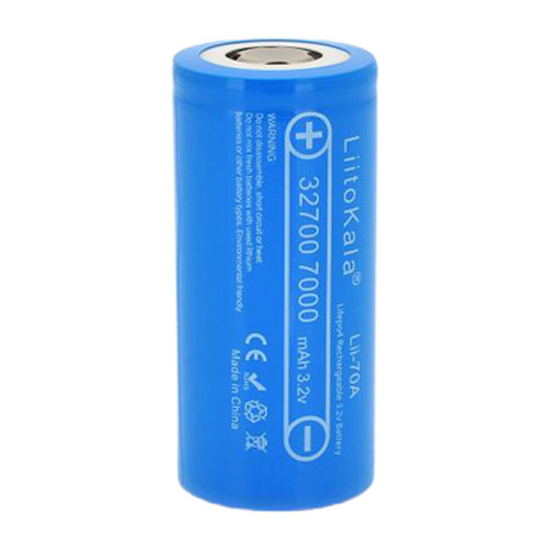 Акумулятор 32700, LiitoKala Lii-70A,3.2V, 7000mAh, ОРИГИНАЛ, фото 1