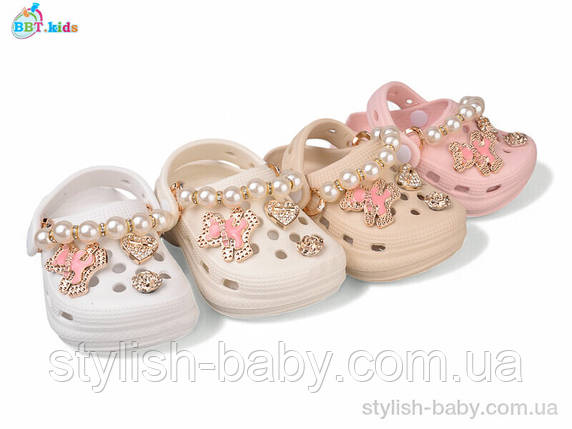 Дитяча колекція літнього взуття. Дитячі крокси 2025 бренда BBT kids оптом (рр. з 18 по 23), фото 1